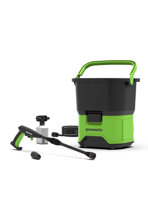Greenworks Мойка высокого давления аккумуляторная 40V, без АКБ и ЗУ, зеленый, фото 4