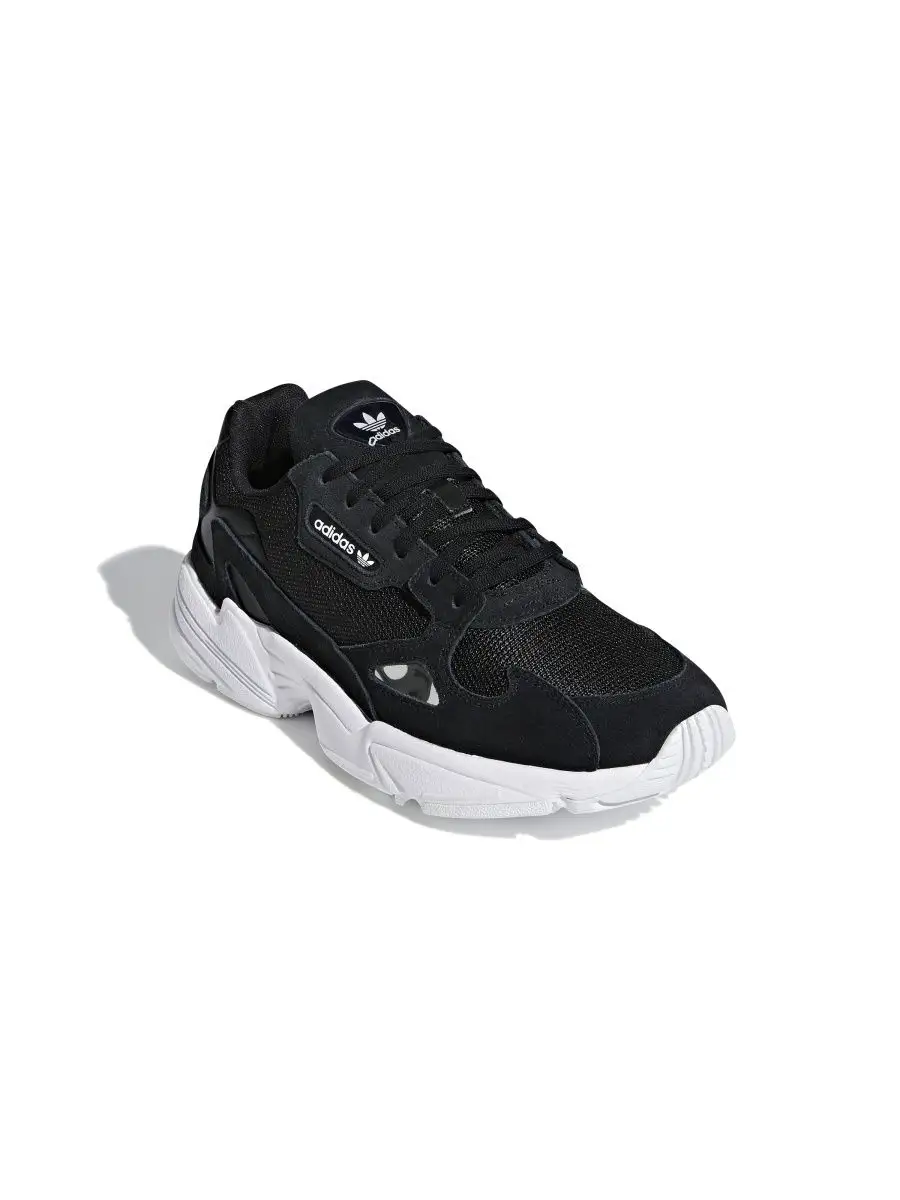 Adidas falcon clearance black