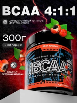 BCAA 4:1:1 предтренировочный комплекс 300 порошок бца bca aTech nutrition 8146795 купить за 704 ₽ в интернет-магазине Wildberries