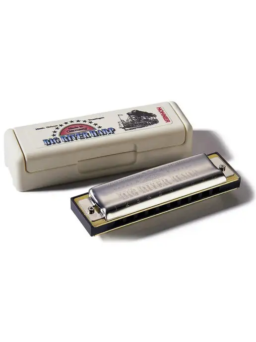 HOHNER Губная гармоника диатоническая Richter Modular C M590016X, серый, фото 2