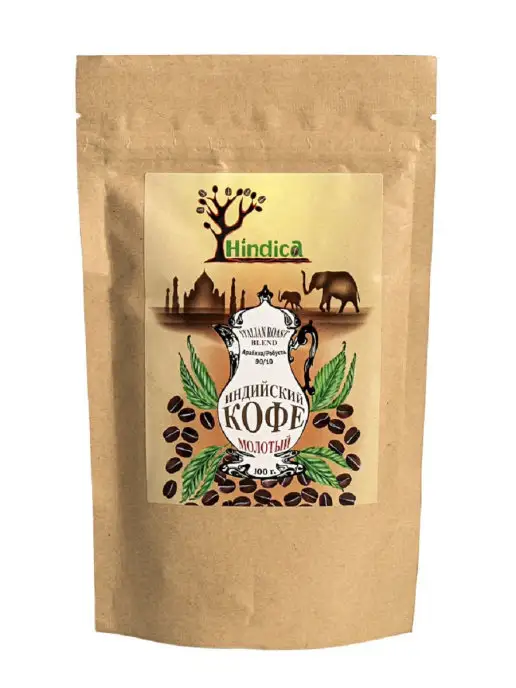 Hindica Кофе индийский молотый Italian Roast Blend, 100 г, 100 г, фото 2
