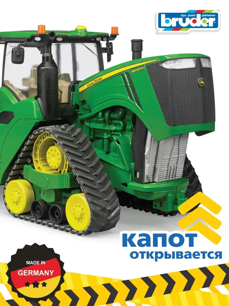 Трактор John Deere 9620RX гусеничный Bruder 8230276 купить в  интернет-магазине Wildberries