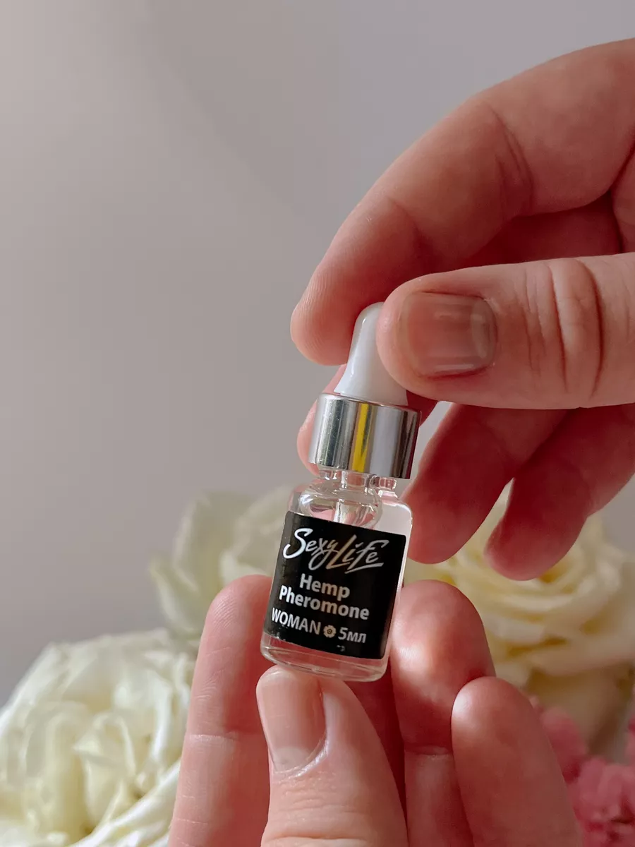 Массажное масло SEXY LIFE Ароматическое масло парфюмерное  "Hemp Oil Pheromone" men