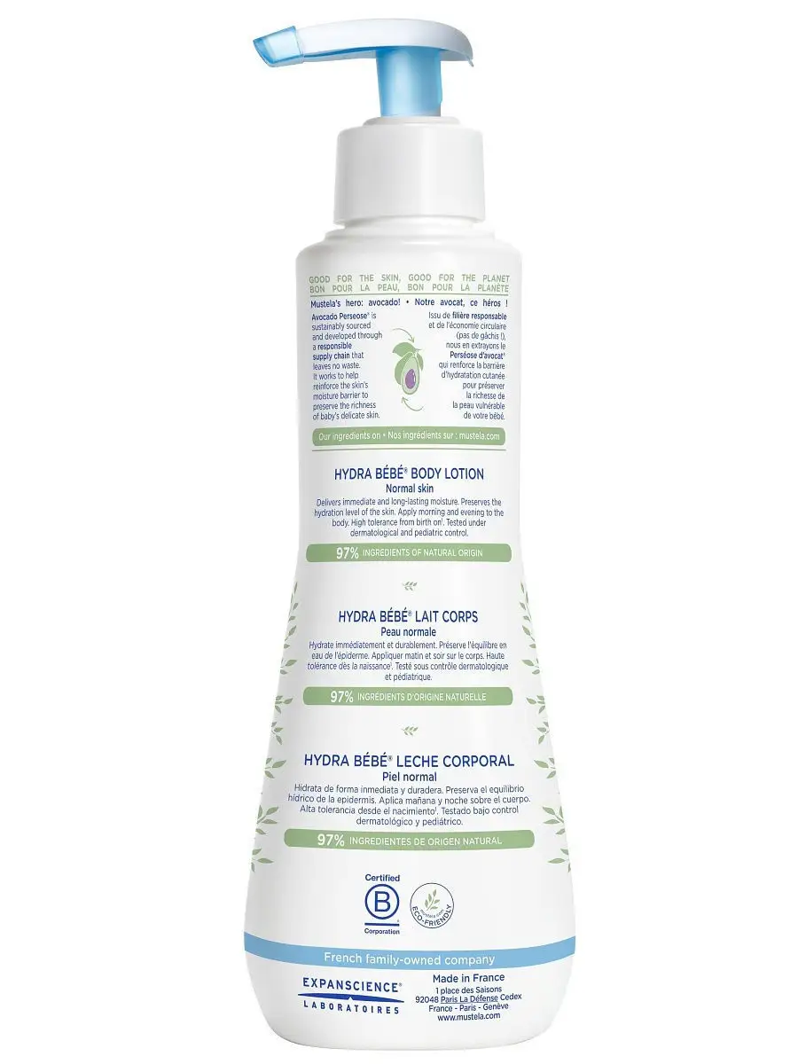 Kit Hidratante Corporal Mustela Hydra Bebê 300ml 2 Unidades - Drogarias  Pacheco