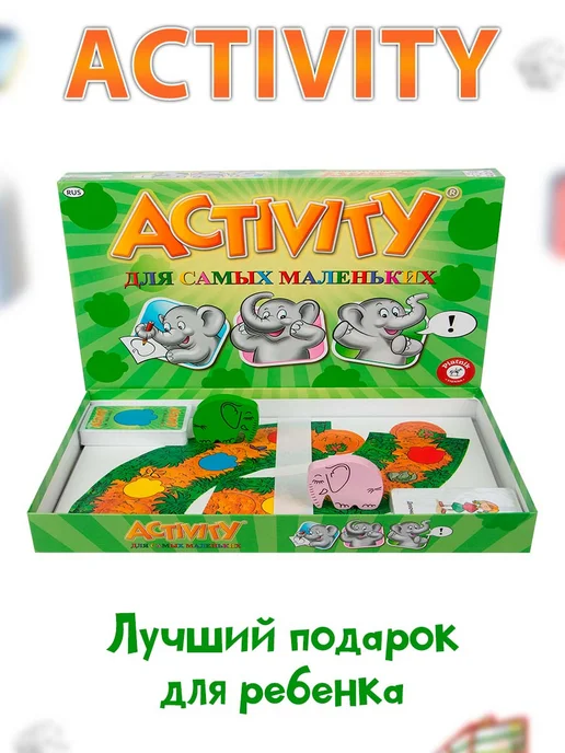 PIATNIK Активити для малышей — игра на объяснение слов, зеленый, фото 5