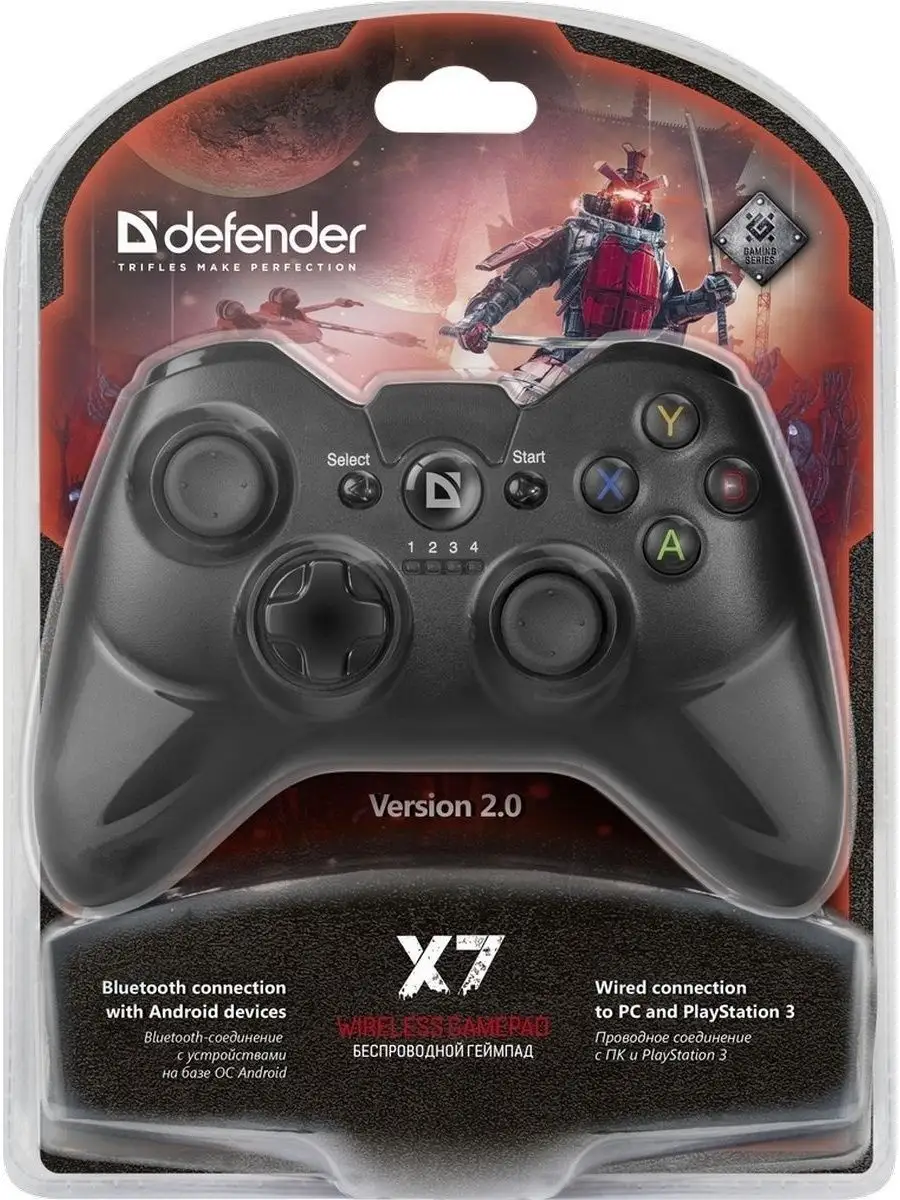 Геймпад джойстик для телефона андроид беспроводной X7 GAMING Defender  8392553 купить за 1 071 ₽ в интернет-магазине Wildberries