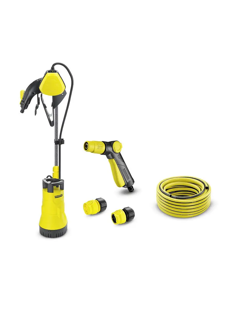 Комплект для полива из бочки BP 1 Barrel Set Karcher 8397078 купить в  интернет-магазине Wildberries