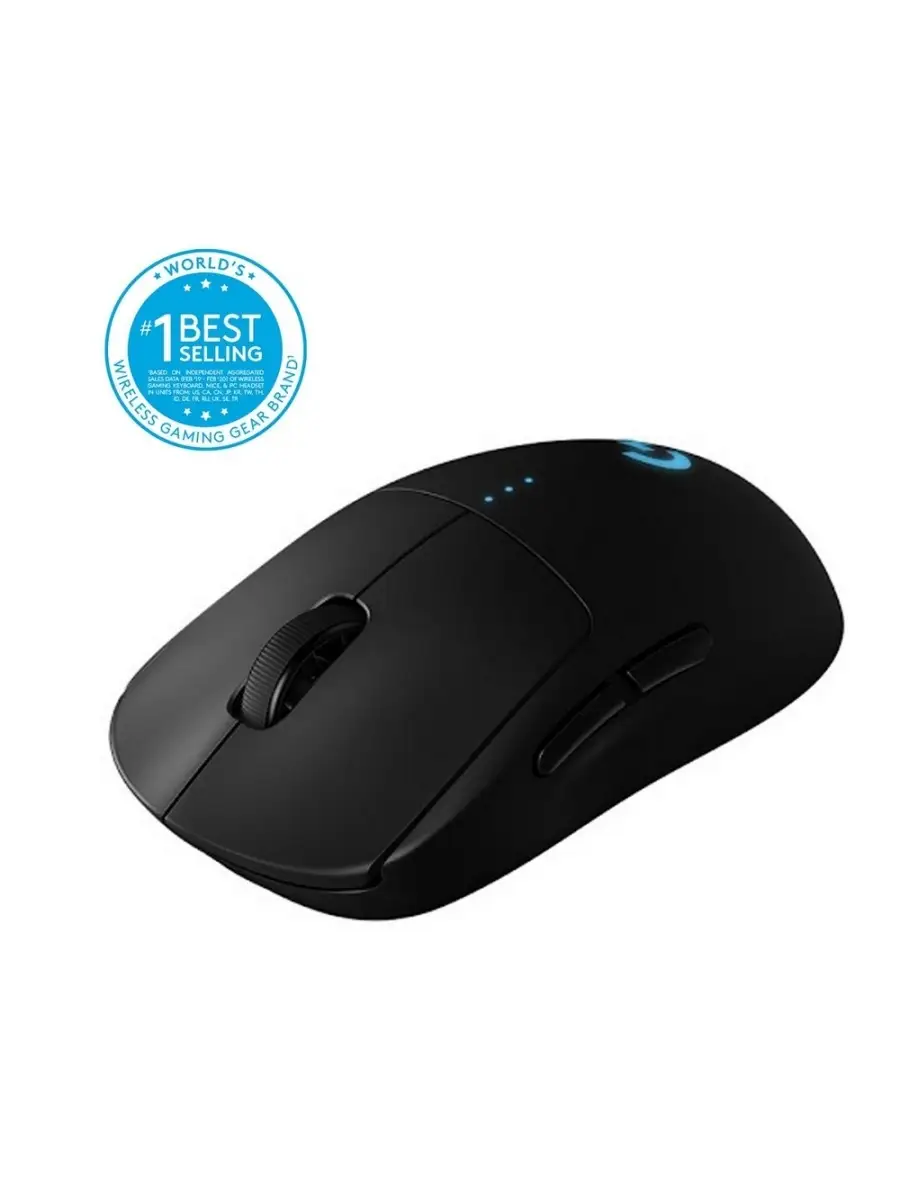 Мышь Logitech G PRO Wireless Gaming Mouse /7 кн. /Wireless /25600 dpi /  [910-005272] Logitech 8416706 купить в интернет-магазине Wildberries