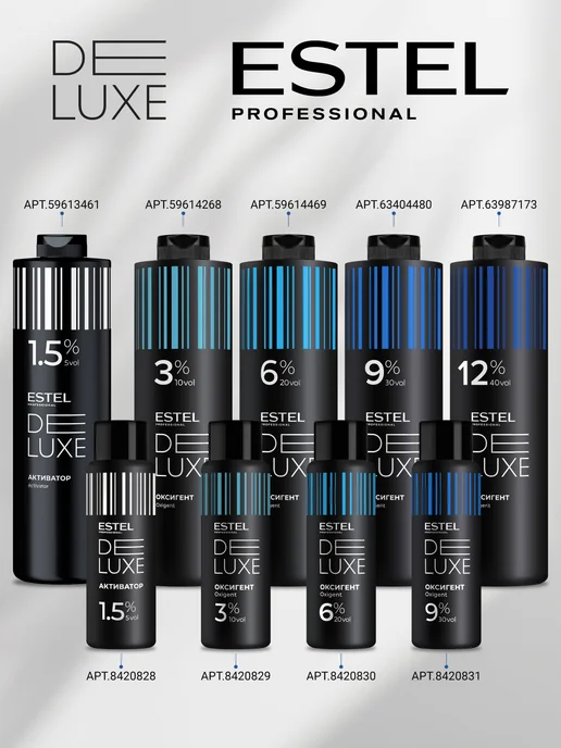 ESTEL Оксигент DE LUXE 3%, 60 мл, 60 мл, фото 5