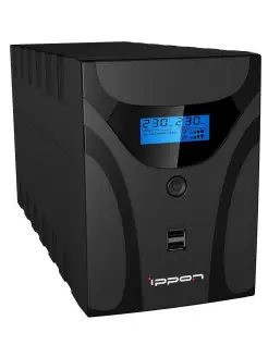 Источник бесперебойного питания Smart Power Pro II Euro 2200 IPPON 8437520 купить за 26 314 ₽ в интернет-магазине Wildberries