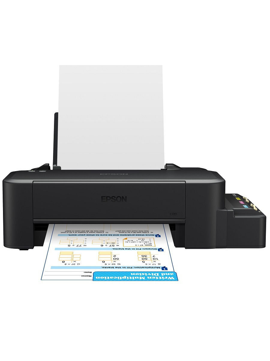 Цветной струйный принтер Epson L120 (C11CD76302) Epson 8440522 купить в  интернет-магазине Wildberries