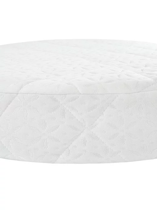 AmaroBaby Матрас в кроватку для новорожденных круглый 75х75х10см, белый, фото 6