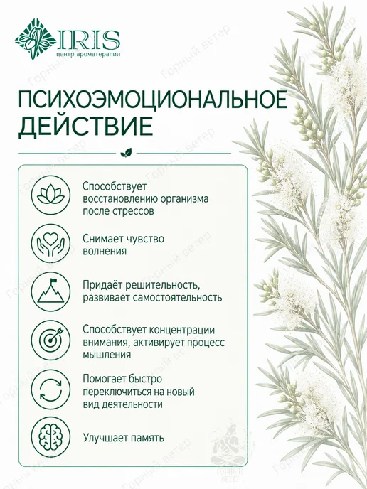 Ирис Эфирное масло чайного дерева IRIS профессиональное, 10 мл, 10 мл, фото 6