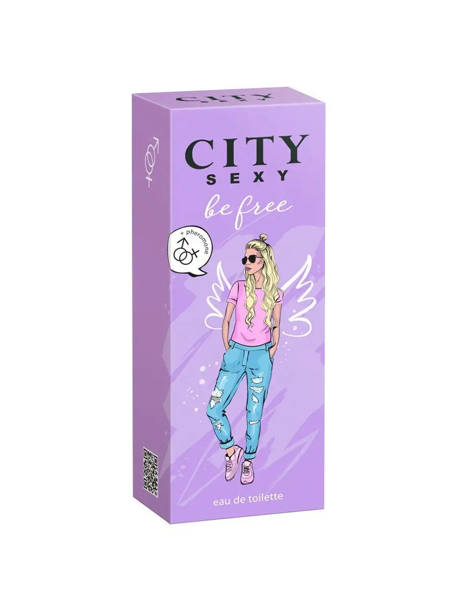 Туалетная вода City Sexy Be free 60 мл. CITY PARFUM 8519522 купить в  интернет-магазине Wildberries