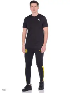 Брюки BVB Training Pants Pro with PUMA 8519977 купить за 4 952 ₽ в интернет-магазине Wildberries