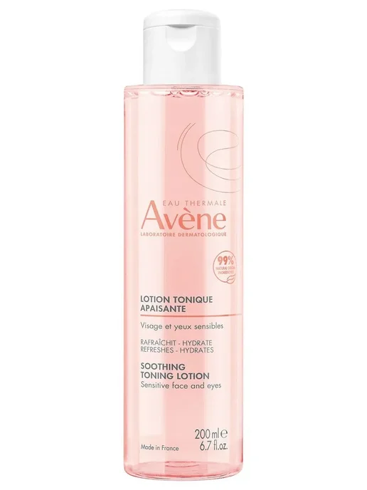 Avene Тоник для лица для сухой кожи, мягкий очищающий лосьон, 200 мл, фото 6