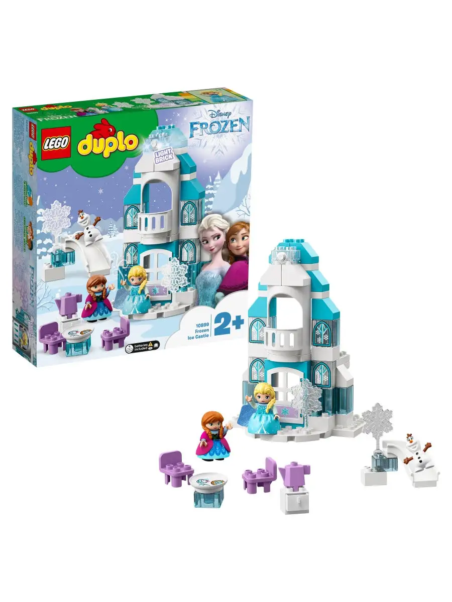 Конструктор LEGO DUPLO Disney Princess 10899 Ледяной замок / холодное  сердце, герои мультфильмов LEGO 8575660 купить в интернет-магазине  Wildberries