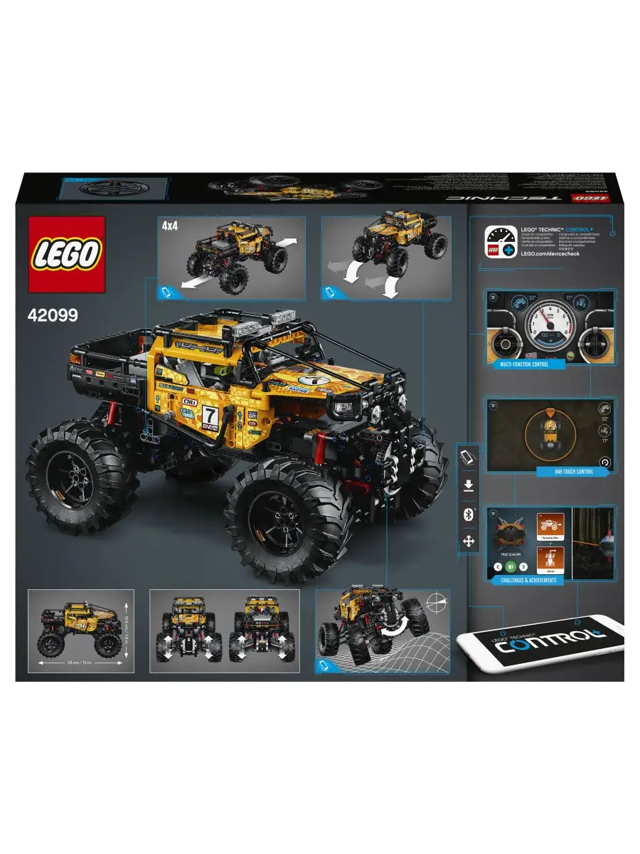 Конструктор LEGO Technic 42099 Экстремальный внедорожник / техника, классная игрушка LEGO 8575666 купить в интернет-магазине Wildberries