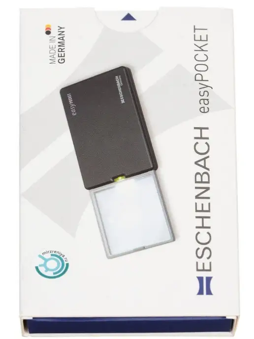 Eschenbach Лупа карманная с подсветкой easyPOCKET 50х45мм 3х, 50x45 мм, фото 5