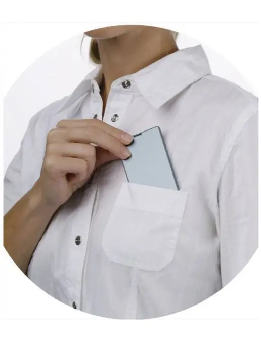 Eschenbach Лупа френеля с подсветкой тонкая easyPOCKET 4х 50х45мм, 4x50x45 мм, фото 3