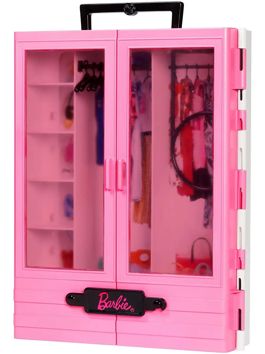 Сиреневый шкаф для одежды Barbie, HJL65 , купить в Cubi