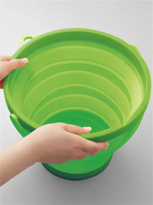 Iseto Ведро складное для уборки и мытья полов 7,8 л, 29,6х33х23, 29.6x33x23, 7,8 л, фото 2