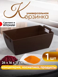 Корзина для хранения специй и хлеба 1 шт. 26х16х11 см Iseto 8614819 купить за 456 ₽ в интернет-магазине Wildberries