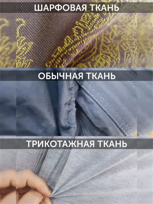 Diva Milano Слинг с кольцами для новорожденного шарфовый, без намотки, серый, фото 8