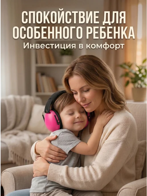 BANZ Шумоподавляющие наушники для аутистов детские противошумные, розовый, фото 8