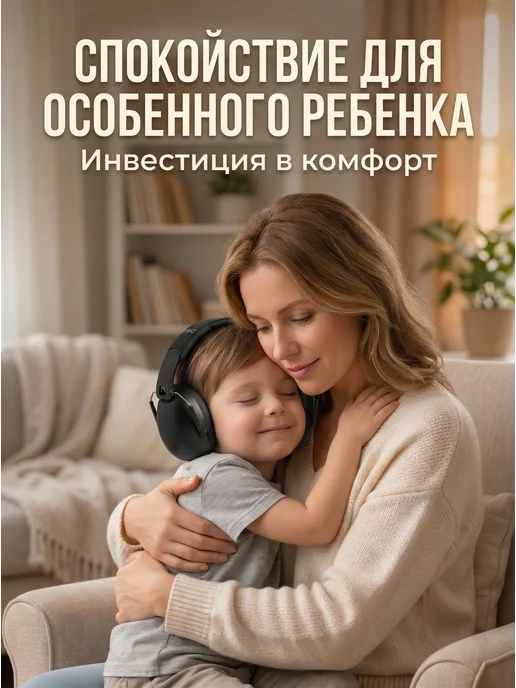 BANZ Шумоподавляющие наушники для аутистов детские противошумные, черный, фото 8