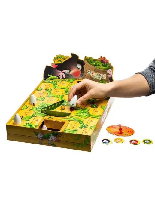 STEP puzzle company Настольная игра для детей и всей семьи Мышиный горошек, черный, фото 4
