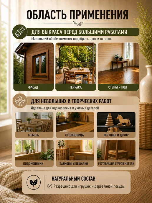 GAPPA Масло для дерева, цвет 0035 венге, 200 мл, 200 мл, фото 3