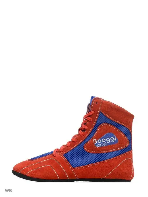 Booggie Step Борцовки (самбовки) профессиональные - самбо, рукопашный бой, красный, фото 8