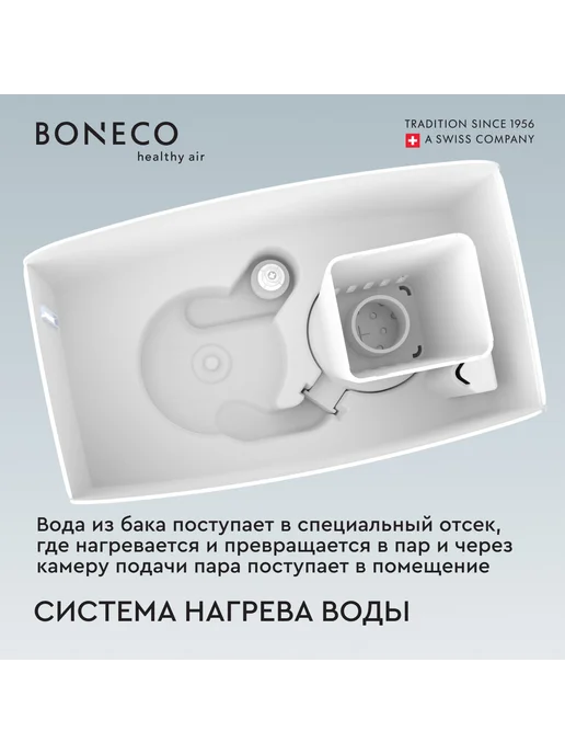 Boneco Увлажнитель воздуха S250 (стерильный пар) цвет белый, белый, фото 4