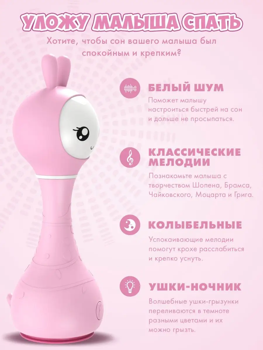 Интерактивная музыкальная игрушка Умный зайка R1 для детей Alilo 8694822  купить за 2 626 ₽ в интернет-магазине Wildberries