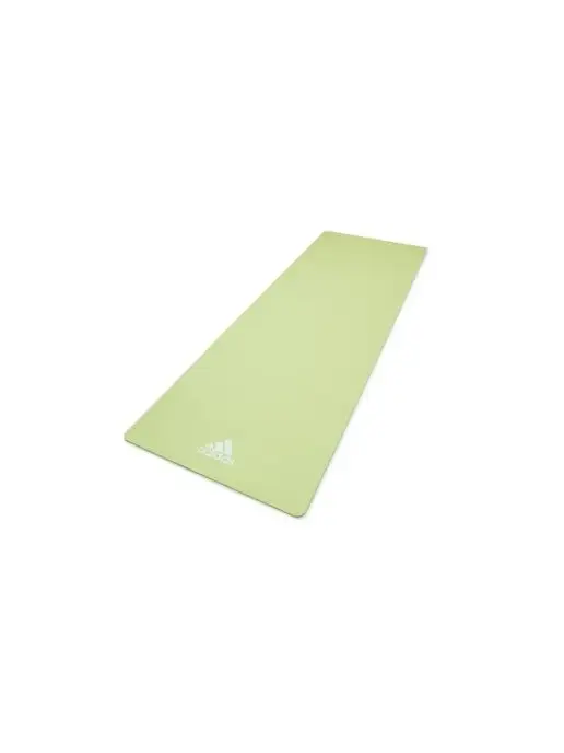 adidas Коврик спортивный для йоги и фитнеса нескользящий, зеленый, фото 7