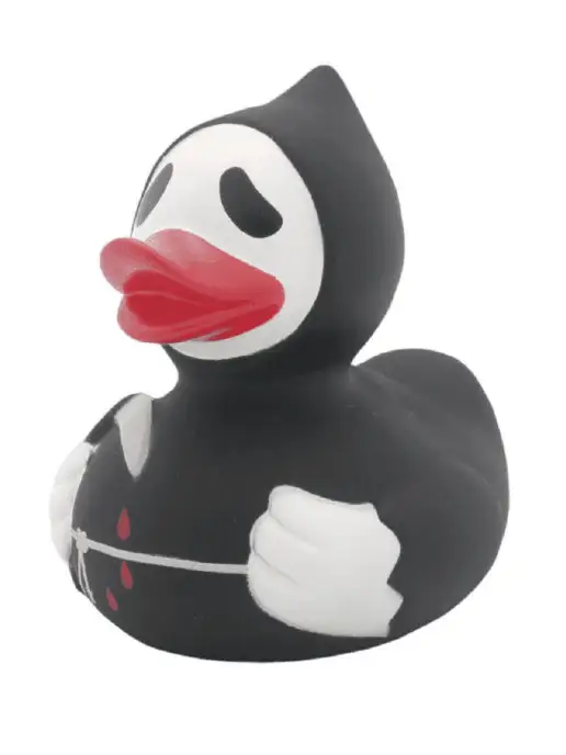 Funny Ducks Игрушка для ванной, сувенир Крик уточка, черный, фото 3