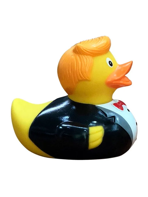 Funny Ducks Игрушка для ванной, сувенир Жених уточка, черный, фото 3