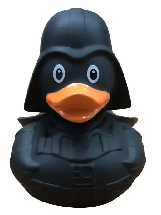 Funny Ducks Игрушка для ванны, сувенир уточка "Темный Лорд", черный, фото 3