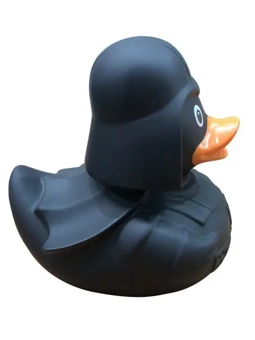 Funny Ducks Игрушка для ванны, сувенир уточка "Темный Лорд", черный, фото 4