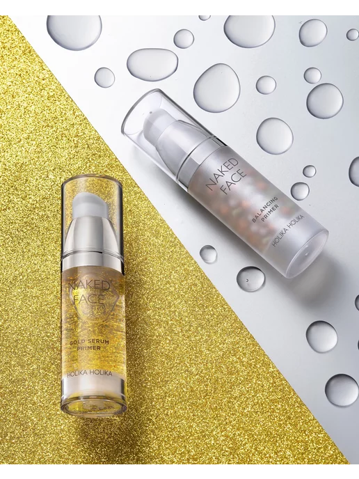 HOLIKA HOLIKA Трехцветная база праймер для макияжа лица Naked Face, зеленый, фото 8