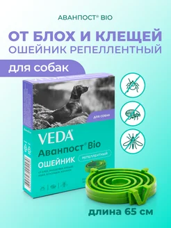 Ошейник от блох и клещей для собак, Аванпост Bio VEDA 8711657 купить за 198 ₽ в интернет‑магазине Wildberries