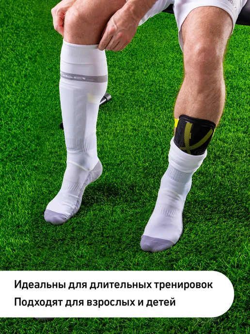 Jogel Щитки футбольные с держателями, черный, фото 8