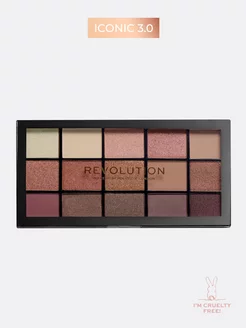 Палетка теней для век, тени для глаз RELOADED Iconic 3.0 Revolution Makeup 8751292 купить за 599 ₽ в интернет-магазине Wildberries