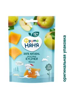 Фруктовые кусочки из яблок, 53г ФрутоНяня. Вид 2.