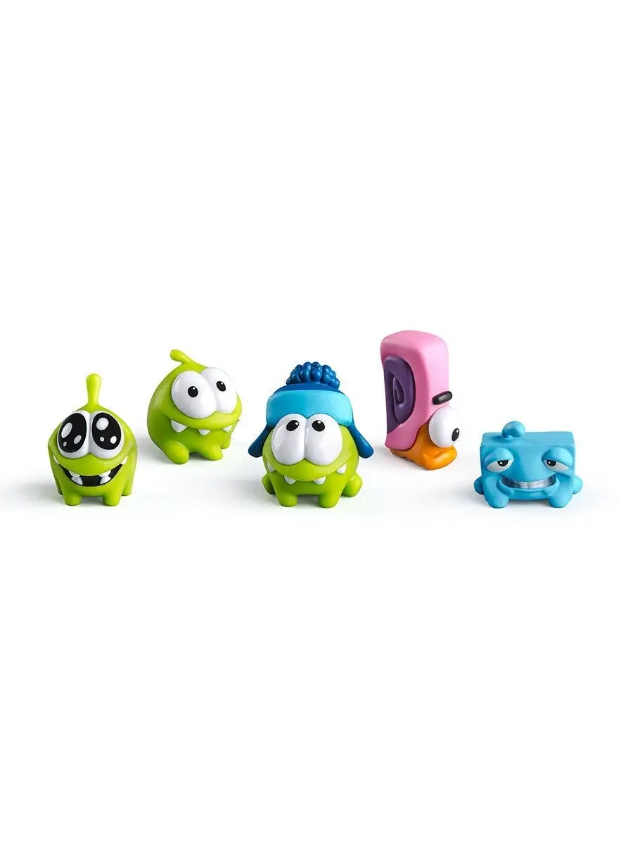 Игрушки приключения Ам ням Набор 13 Cut the Rope 5 фигурок ProstoToys  8768980 купить в интернет-магазине Wildberries