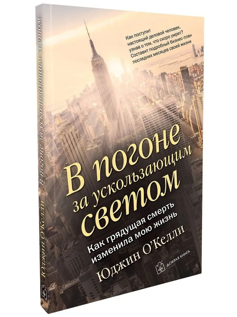 В ПОГОНЕ ЗА УСКОЛЬЗАЮЩИМ СВЕТОМ / Юджин О Келли Добрая книга 8777267 купить  за 555 ₽ в интернет-магазине Wildberries