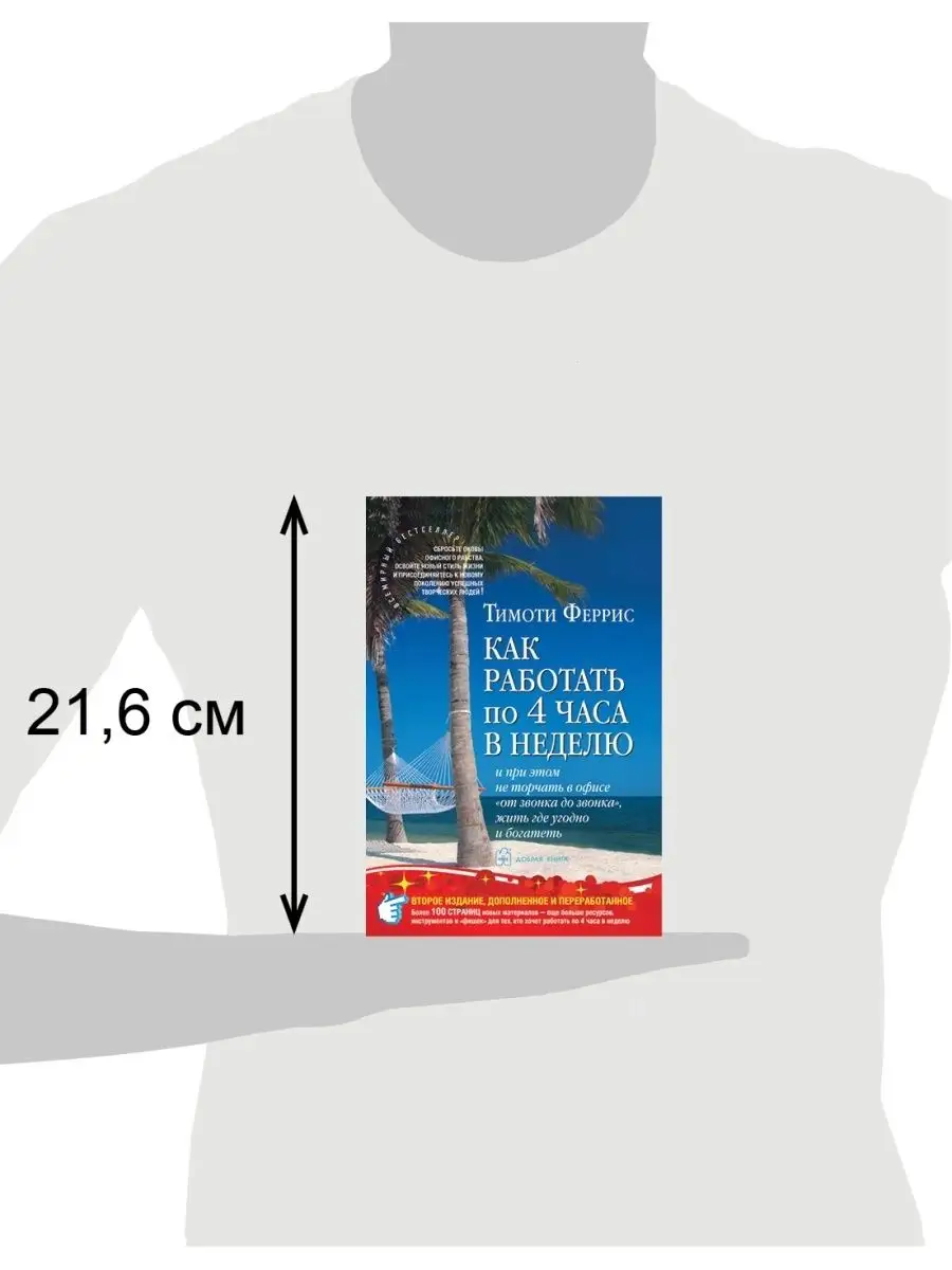 КАК РАБОТАТЬ ПО 4 ЧАСА В НЕДЕЛЮ / Тимоти Феррис Добрая книга 8777286 купить  за 1 136 ₽ в интернет-магазине Wildberries