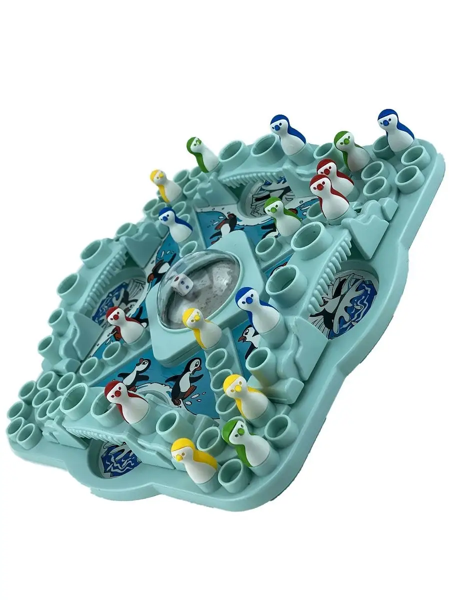 Игра, Пингвины на льдине, Настольная, для мальчика девочки Город Игр  8789631 купить в интернет-магазине Wildberries