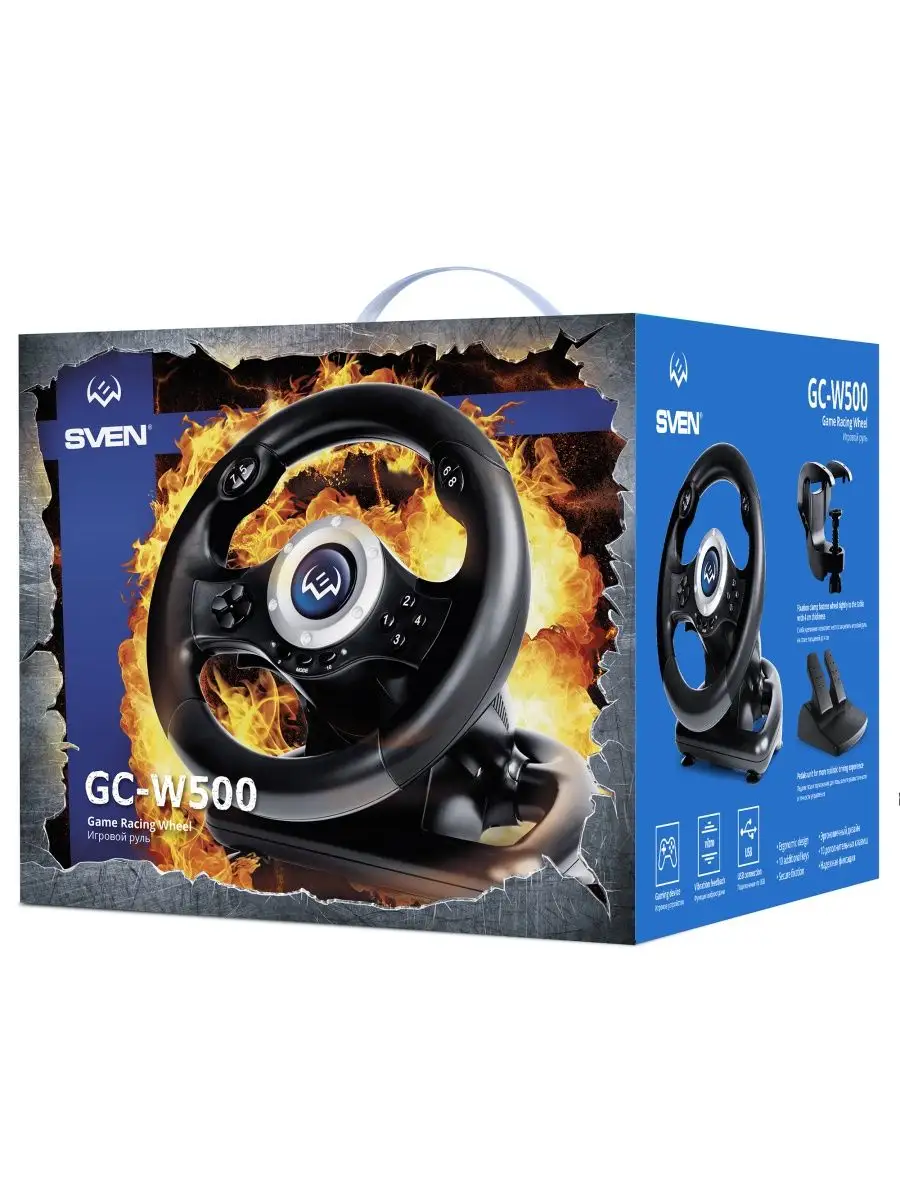 Sven gc w400. Sven 800w руль. Игровой руль Sven Turbo. Sven GC-w800.